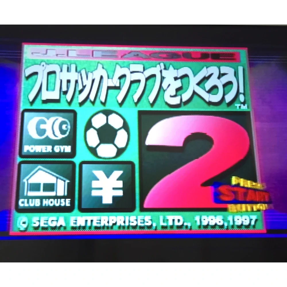 J.League Pro Soccer Club wo Tsukurou! 2 - Sega Saturn (Japan Import) - CIB